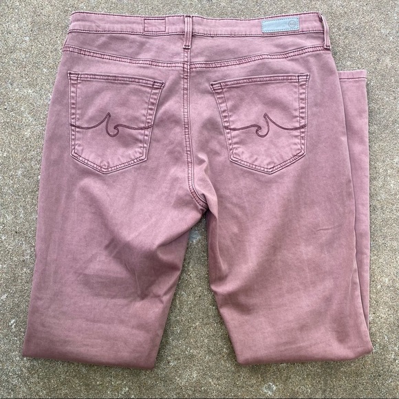 AG Adriano Goldschmied | The Legging Ankle Super Skinny Sulfur Blackberry 30 - Picture 5 of 7